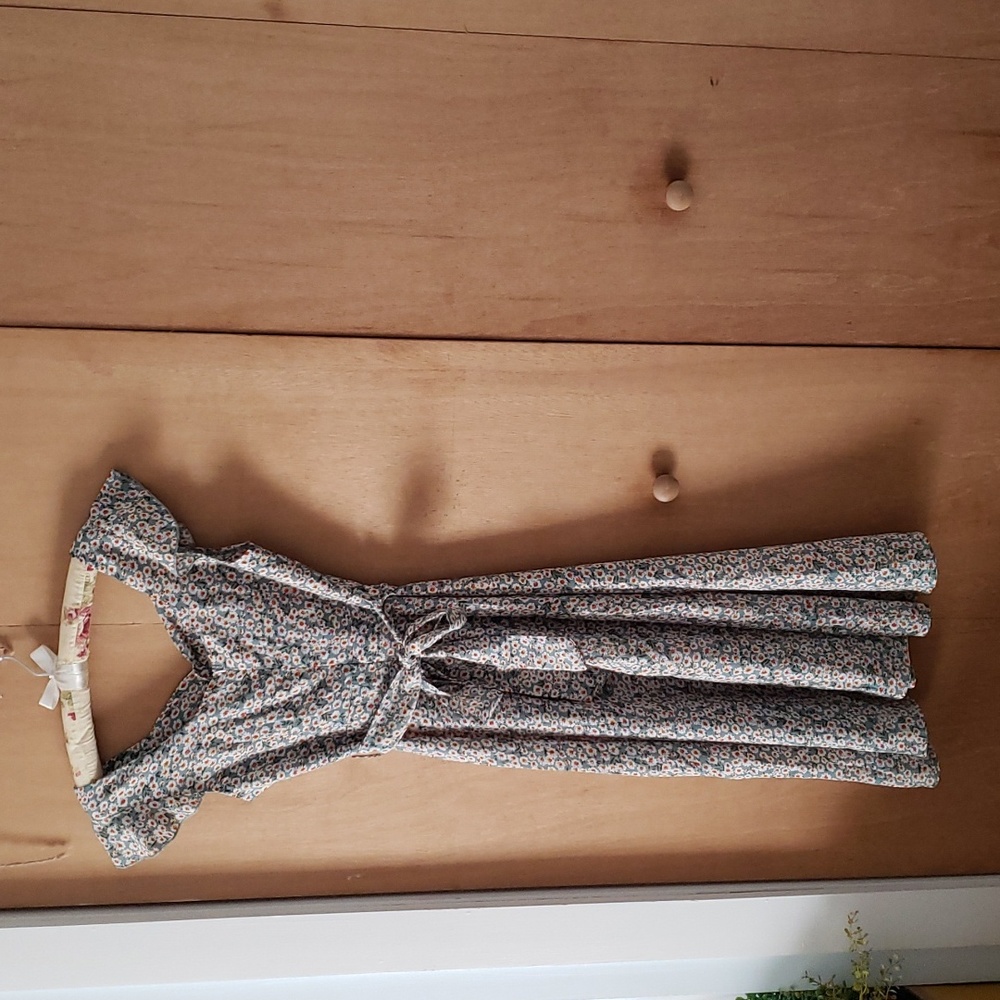 Floral Sweetheart Neckline Dress - Picture 7 of 12